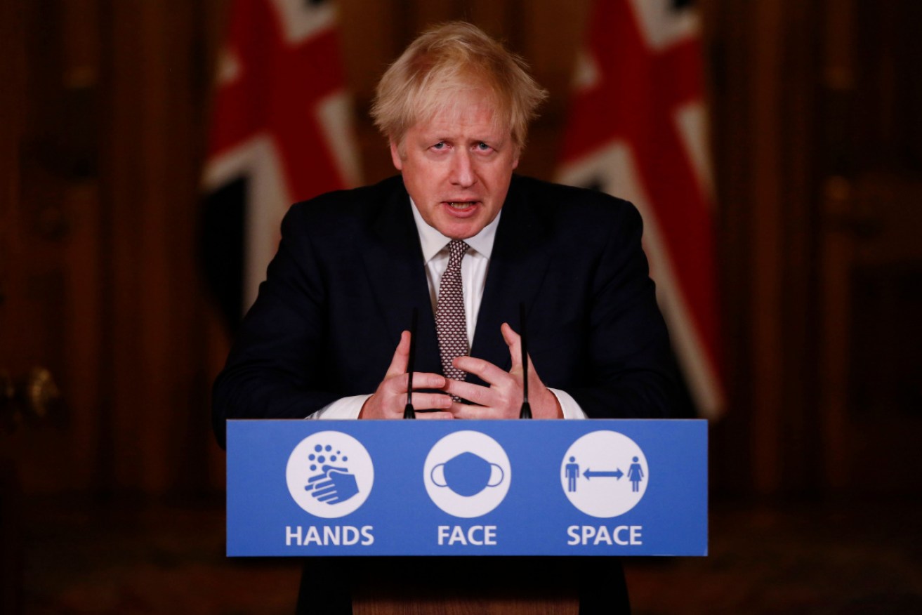 British PM Boris Johnson has announced a host of new virus rules for England.