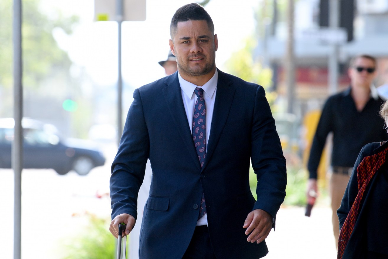 Jarryd Hayne Hayne has pleaded not guilty to two counts of sexual intercourse without consent.