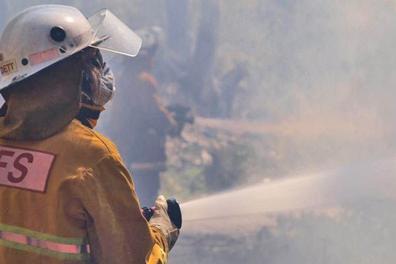 The CFS says the fire may pose a threat to public safety.