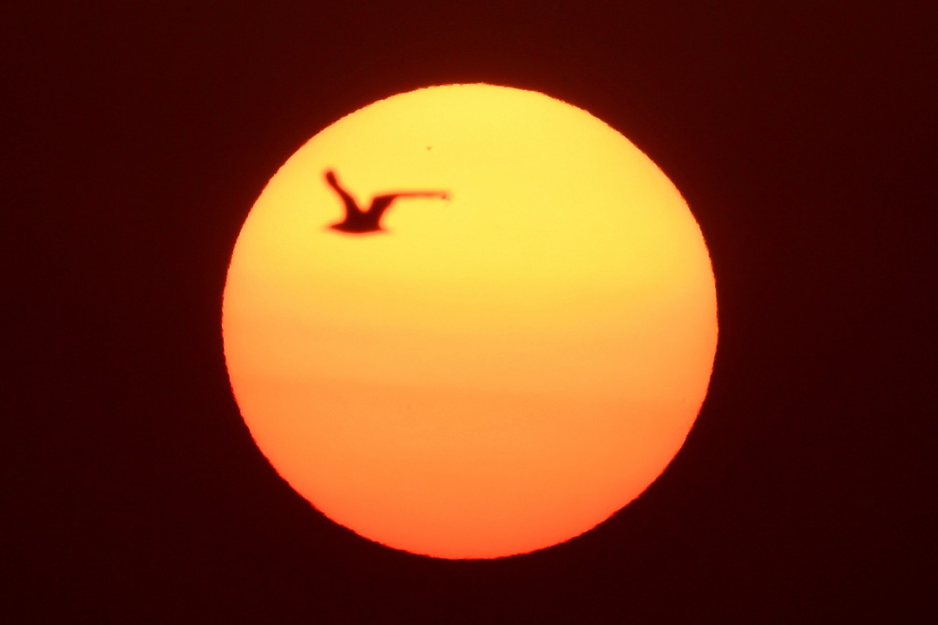 The sun rises over the Gold Coast on Wednesday morning – and the day is going to be warm.