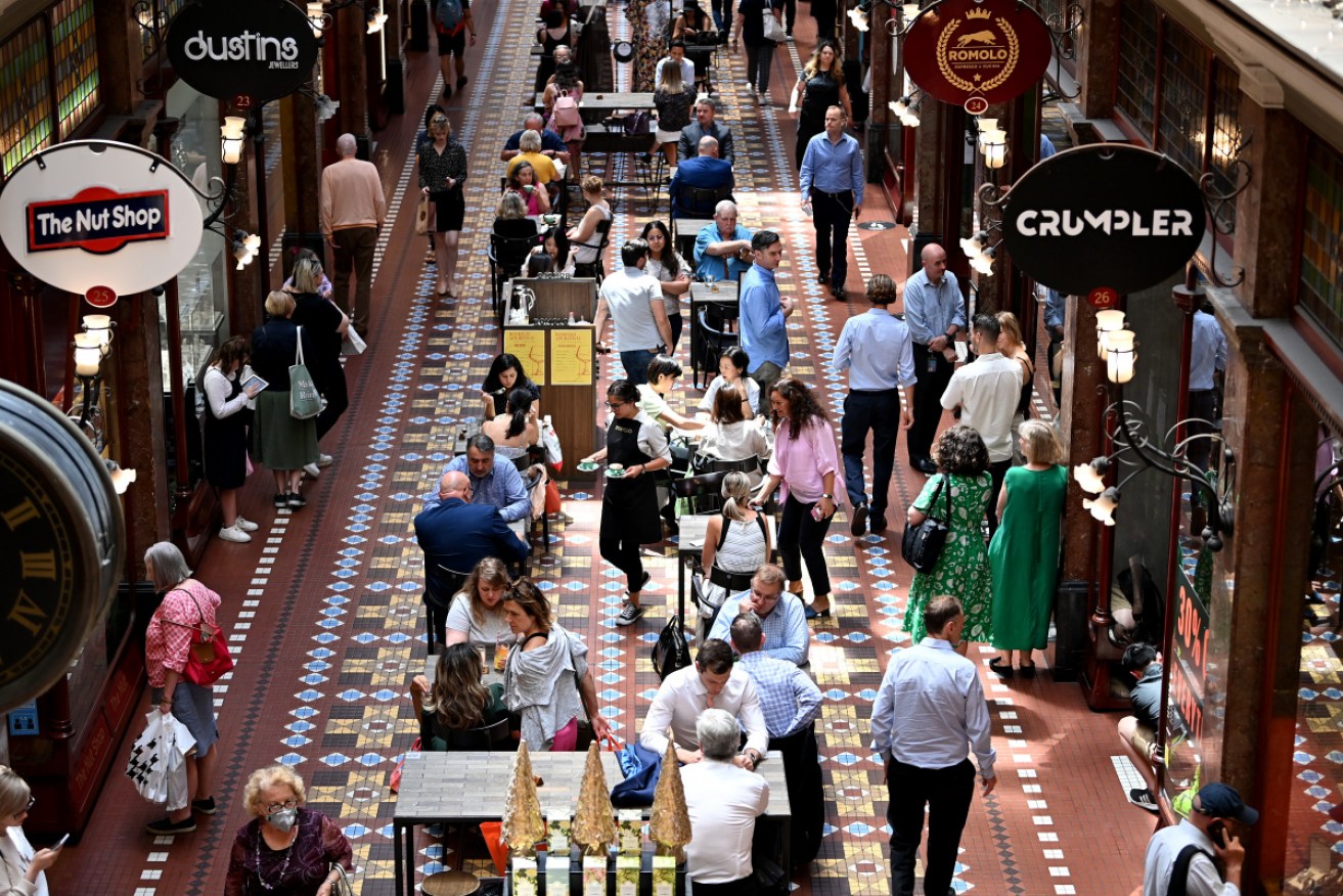 New data shows Australians hit the shops in November.