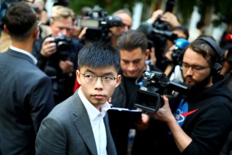 Hong Kong court jails pro-democracy activist Joshua Wong for 13-and-a-half months
