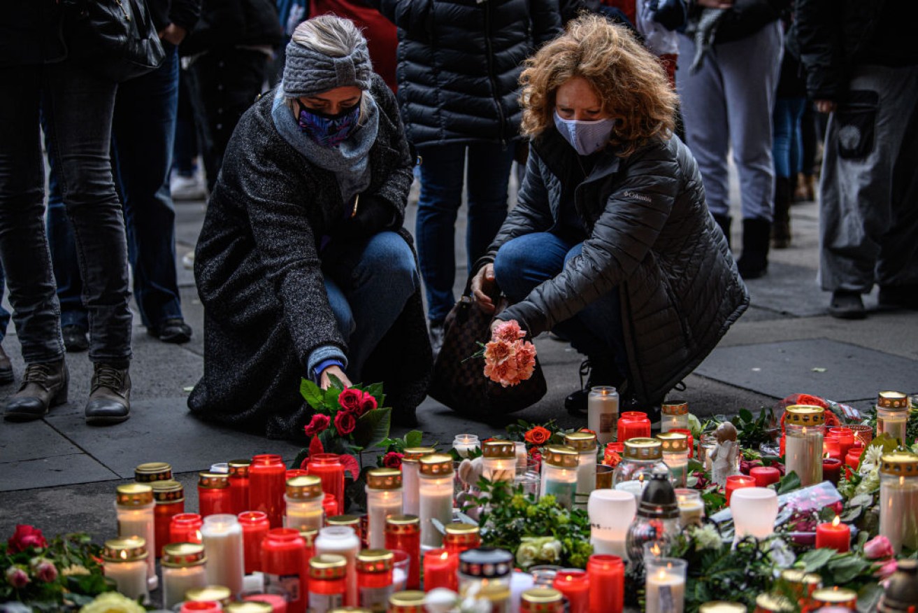 Mourners gather to commemorate five pedestrians killed in Trier, Germany. 