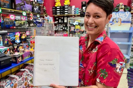 &#8216;Santa&#8217;s helper&#8217; anonymously pays customer lay-bys at Gold Coast toy store
