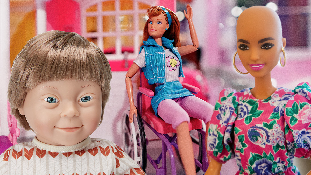 Life is your creation Barbie dolls diversity and disability