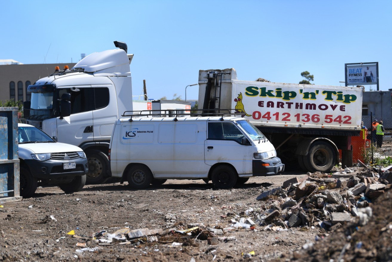 Workers at the Ravenhall construction site at Rebecca Drive restrained the alleged shooter. 