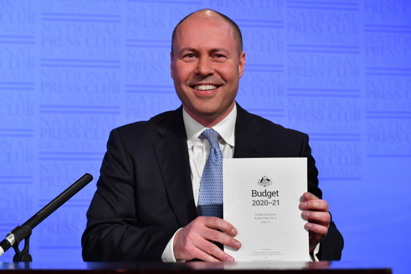 Josh Frydenberg delivered the MYEFO with the now-usual media management.