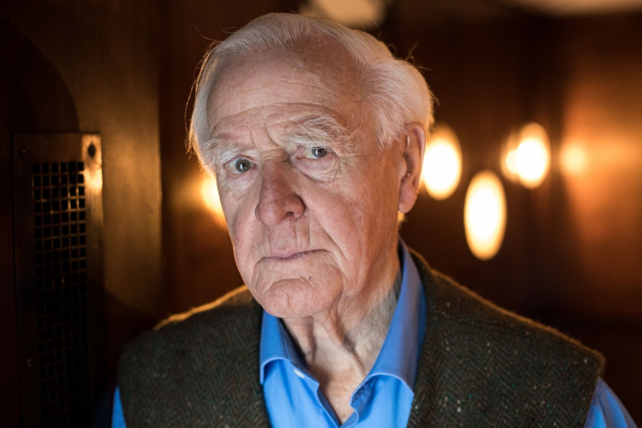 John le Carre in Germany to release a new book in 2017.