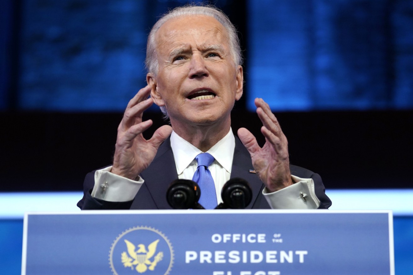 Joe Biden says key department's have been 'hollowed out'.