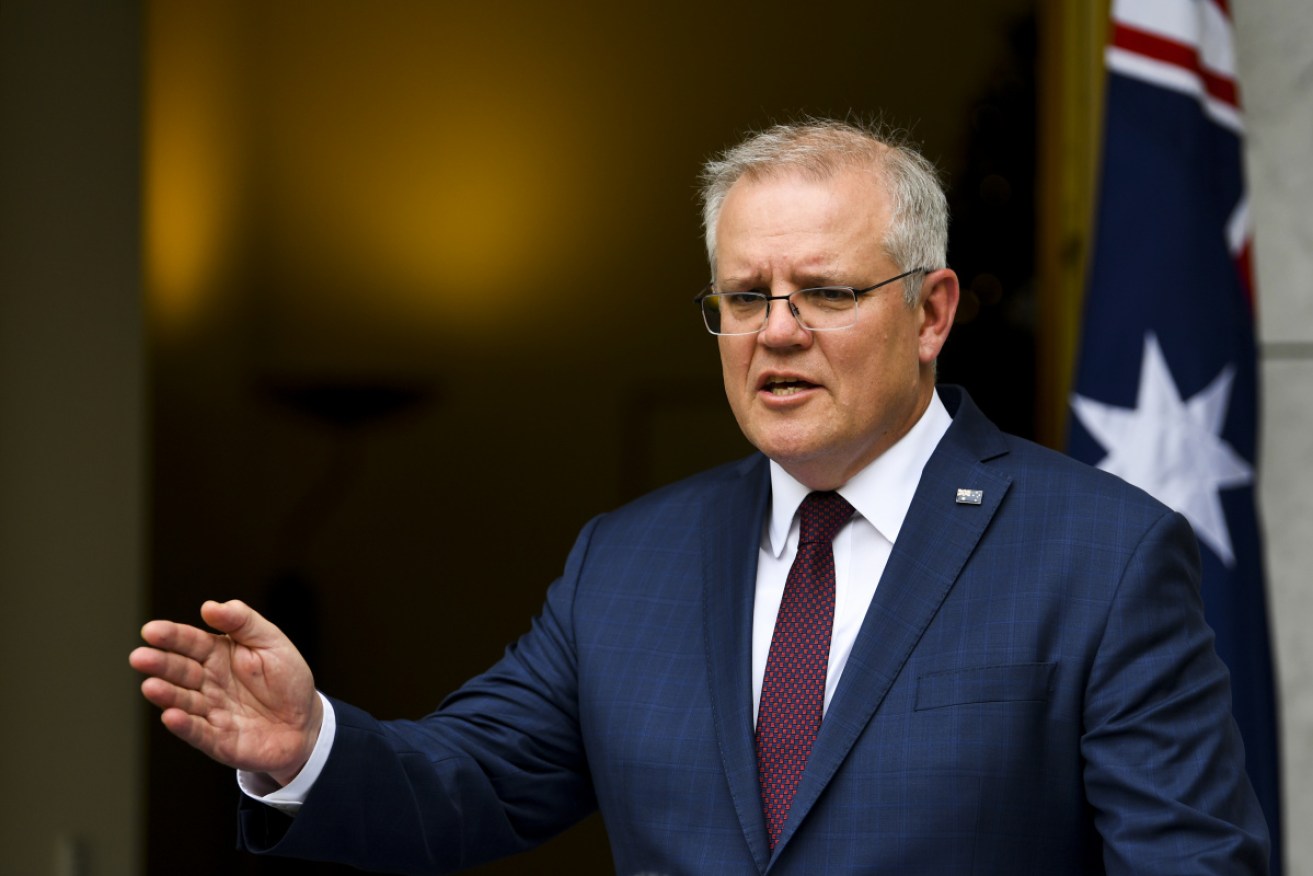 Scott Morrison says he understands people's frustration with interstate closures as long queues form at the NSW-Queensland border.