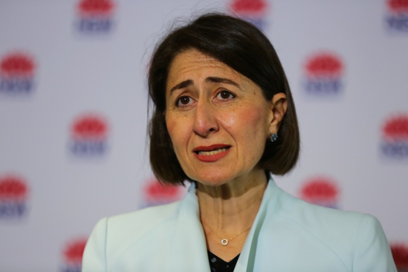 Gladys Berejiklian says 'get tested'. 