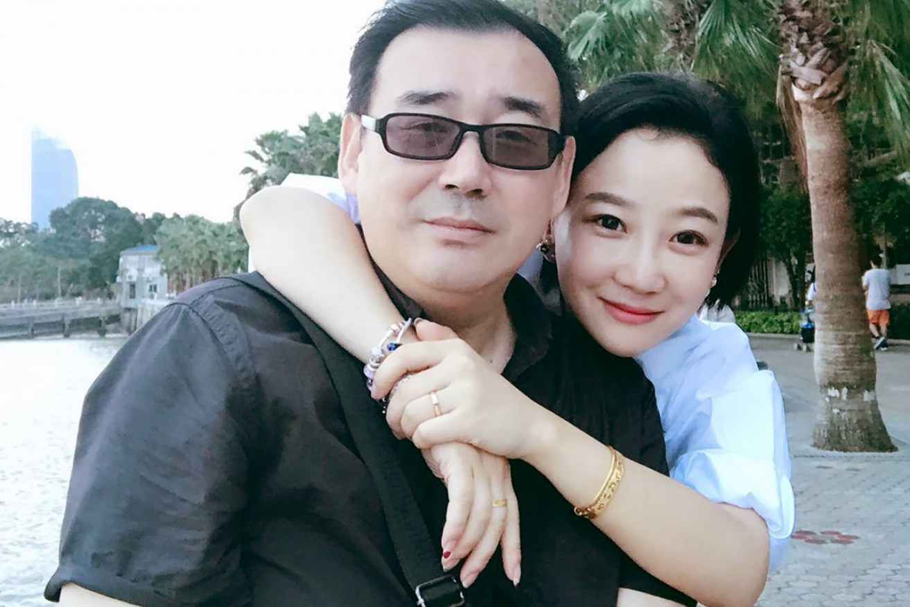 Writer Yang Hengjun (left, with wife Yuan Xiaoliang) has received a suspended death sentence.