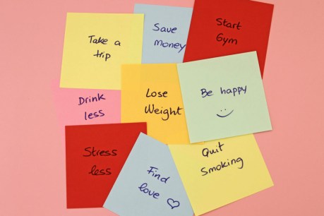 Nine tips to give yourself the best shot at sticking to New Year’s resolutions