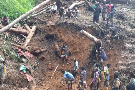 Landslide buries 15 people, including three children, from PNG gold mine camp