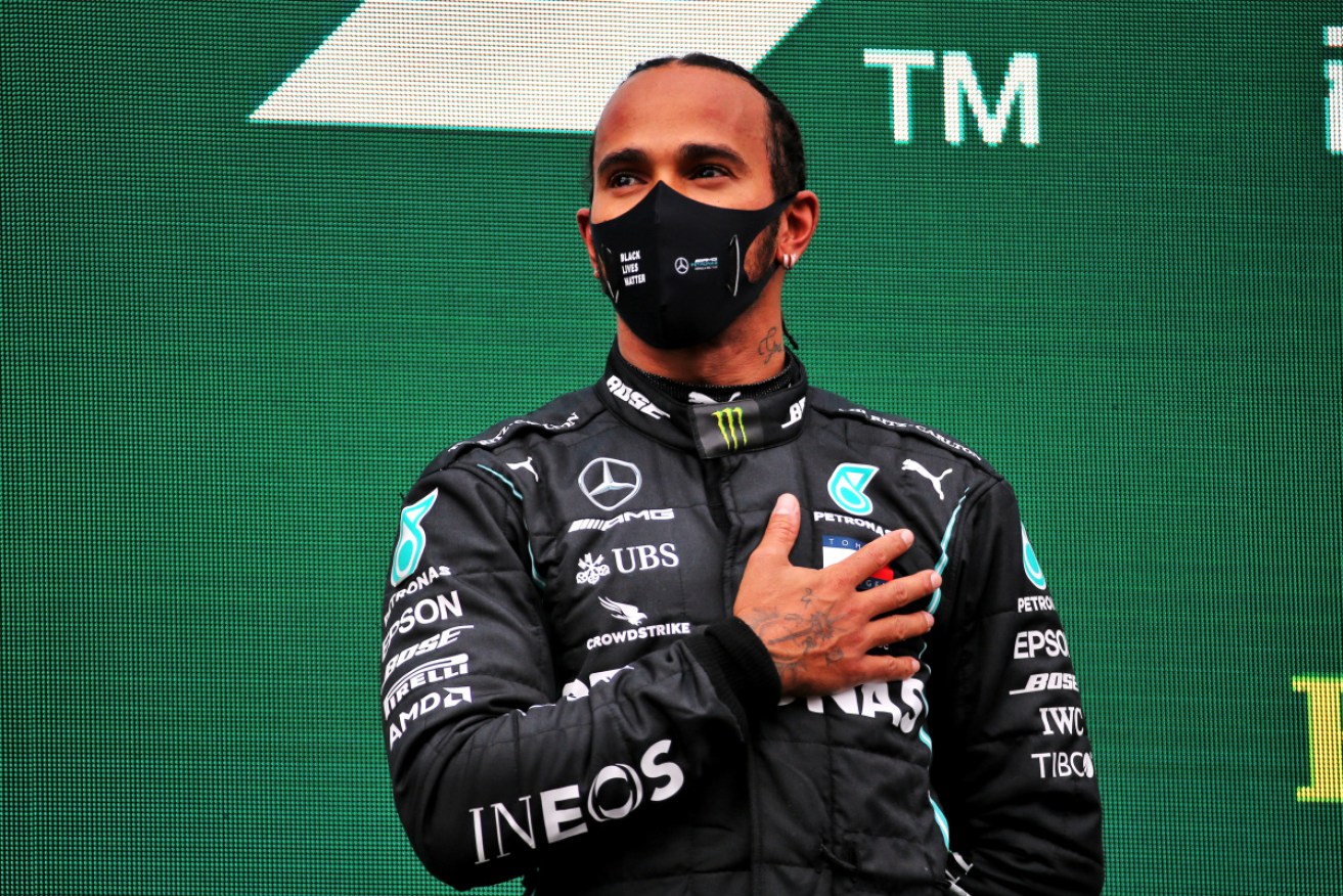 Formula One world champion Lewis Hamilton, after winning the Turkish Grand Prix in November, has been knighted.