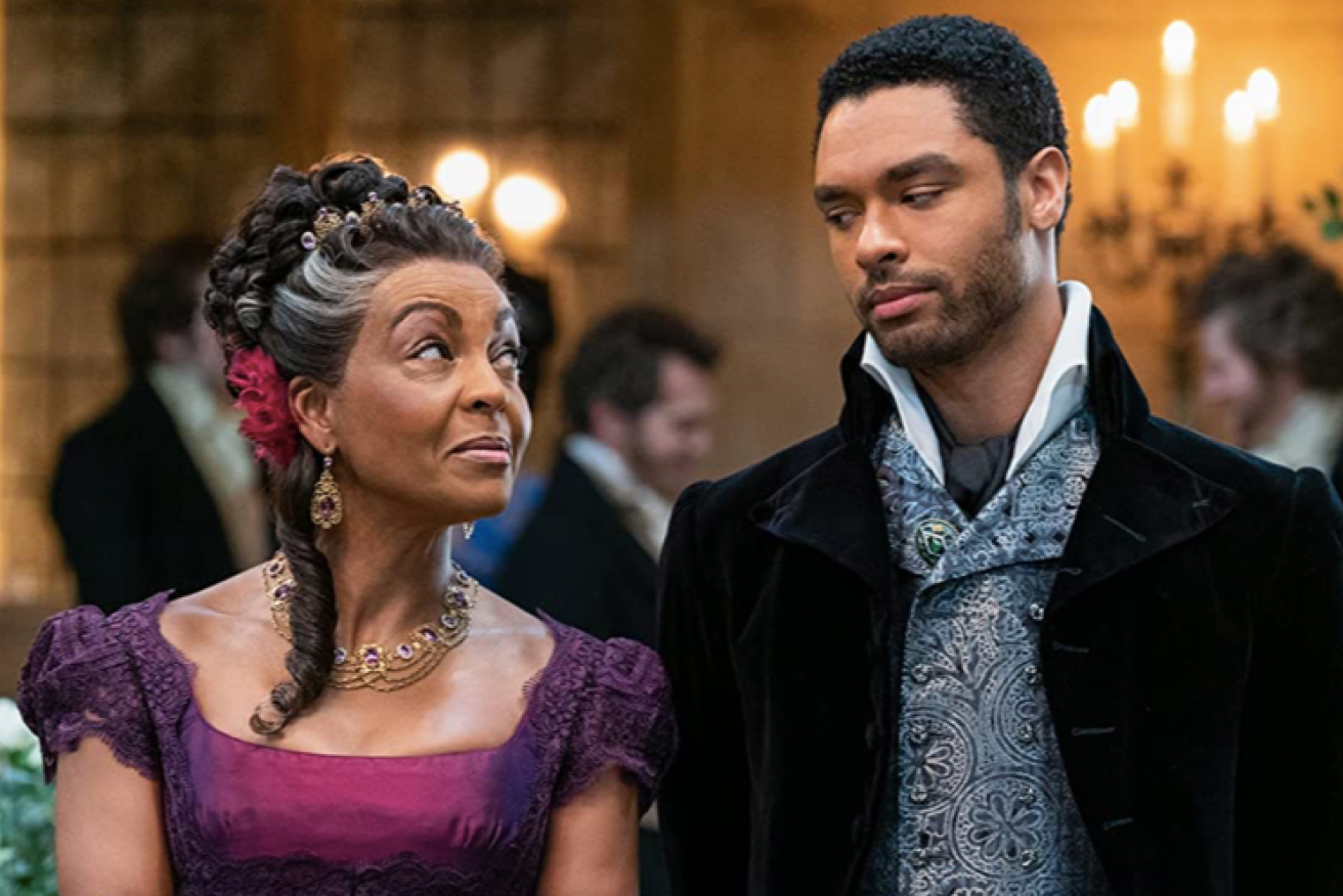 <I>Bridgerton</I> is fast becoming the first break-out hit of the year.