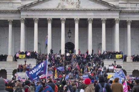 'Democracy under assault': Trump protesters storm US Congress