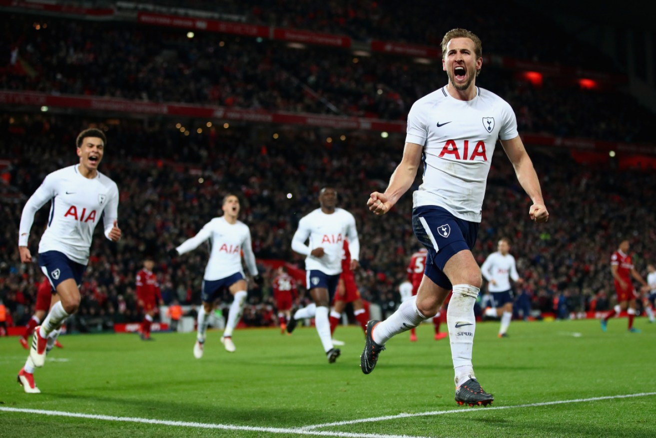 Premier League players, such as Tottenham’s Harry Kane, pictured in 2018, have been warned about virus protocols.
