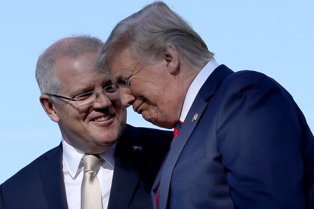 Is Morrison too scared to gag his party’s ratbags?
