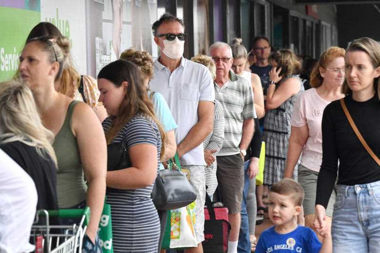 Health authorities are minimising the likelihood of Brisbane going back into lockdown.