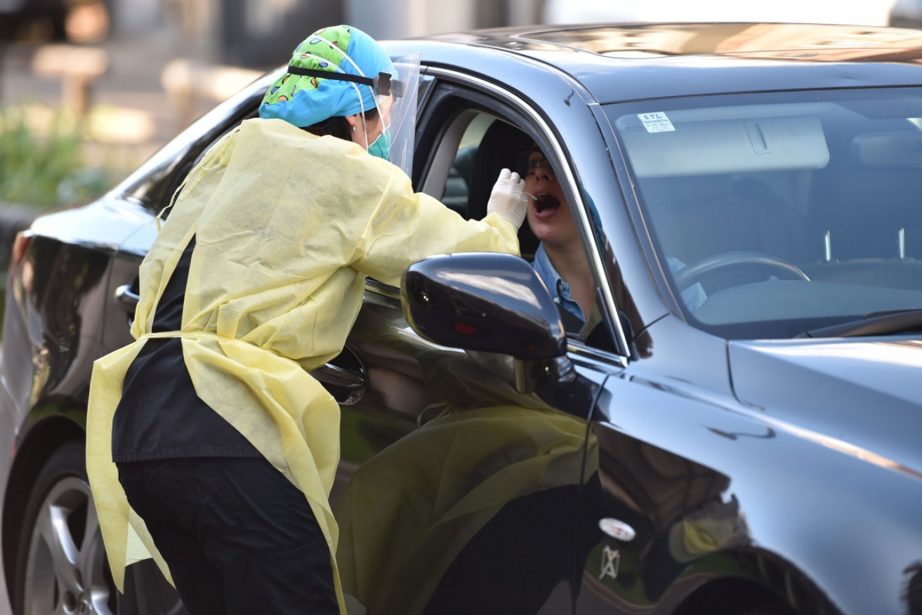 A pre-schooler is among the four family members who have contracted the coronavirus.