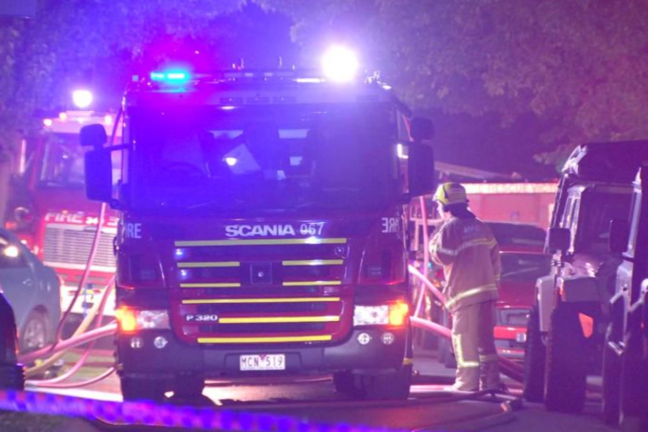 Firefighters confronted a scene of ultimate horror when they found the body of a woman and three children in the ruins of a Glen Waverley home.