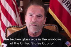 ‘Lies and intolerance’: Arnie slams Trump, riots