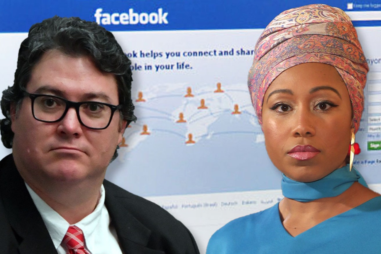 Queensland MP George Christensen is fighting to defend free speech, but draws the line at Yassmin Abdel-Magied.
