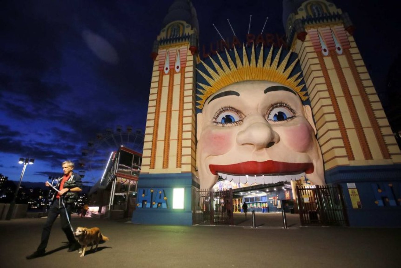 The company secretary for Sydney Luna Park was fined on Wednesday.