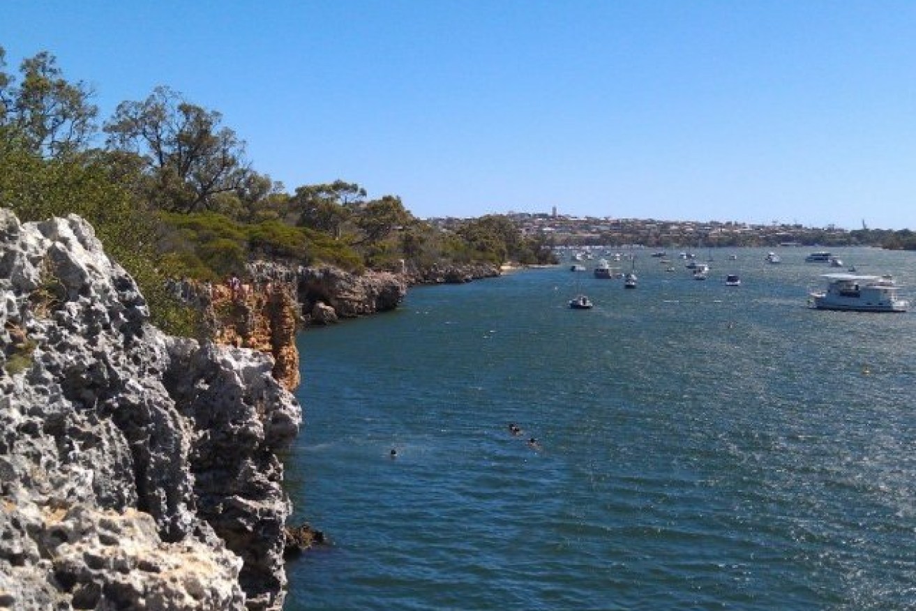 The attack happened near the cliffs at Blackwall Reach, a popular cliff diving and swimming area.