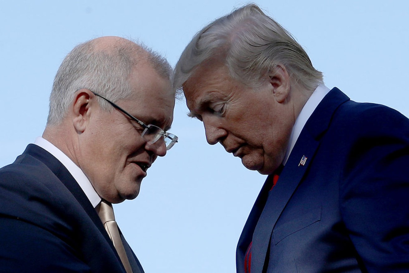 Labor leader Anthony Albanese says Prime Minister Scott Morrison has been too focused on becoming close to Donald Trump, which has hurt the US alliance.