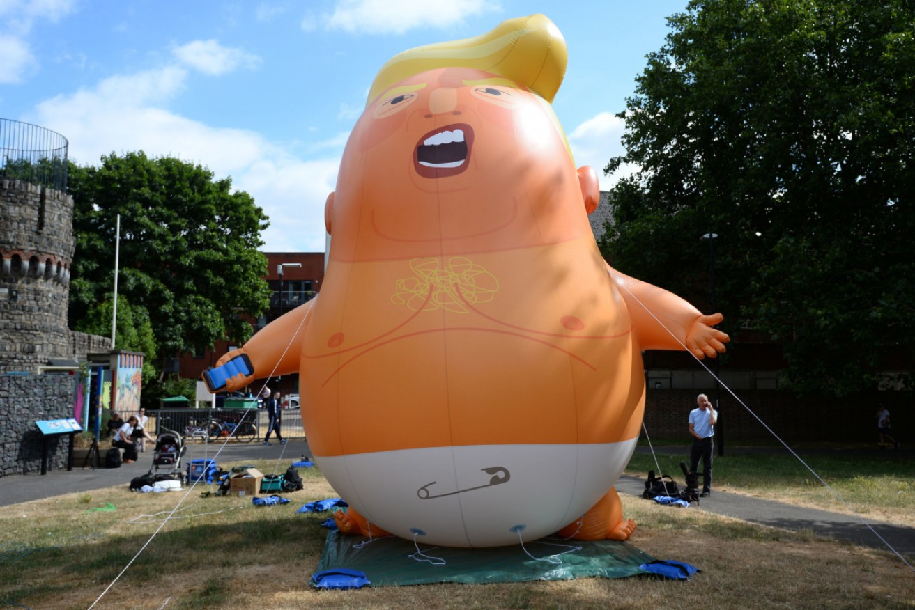 The Trump baby blimp will make London its permanent home. 