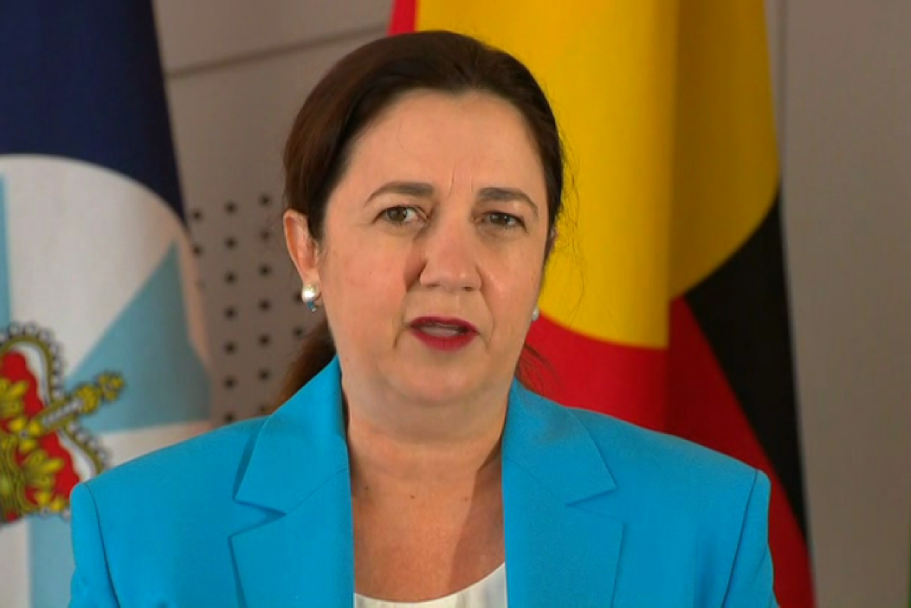 Queensland Premier Annastacia Palaszczuk held a press conference on Wednesday morning.