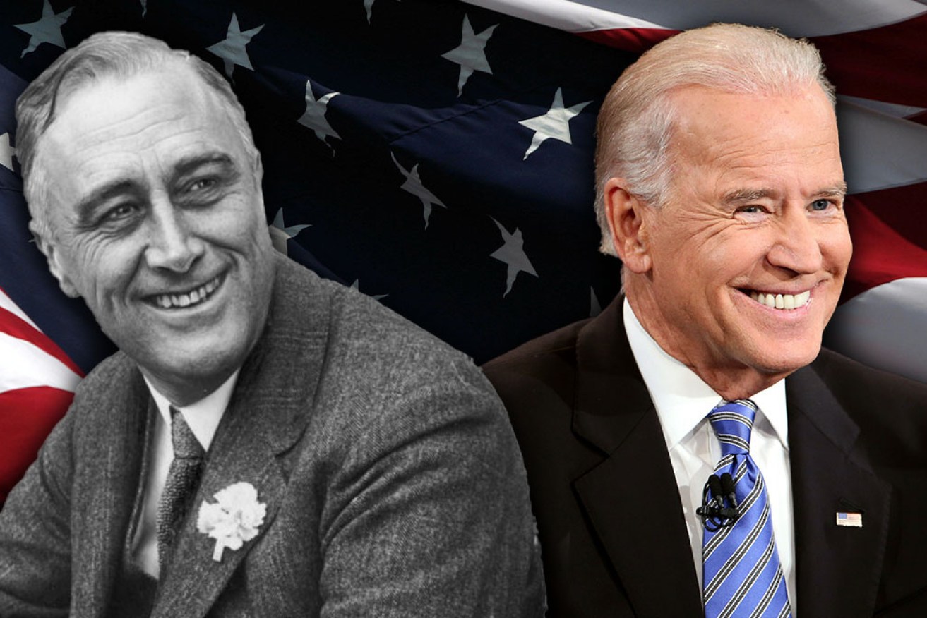 Joe Biden's task ahead is possibly greater than that faced by Franklin Roosevelt but his speech needed to  be more rudimental. 