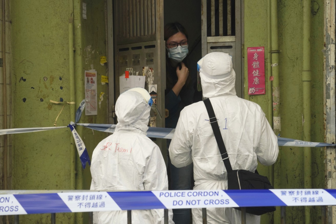 A coronavirus lockdown, affecting about 10,000 residents in a neighbourhood in Kowloon, has come into immediate effect in Hong Kong.