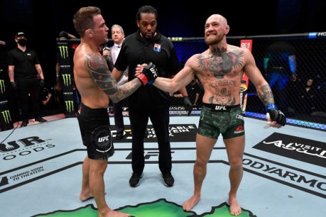 Conor McGregor knocked out by Dustin Poirier in second round at UFC 257