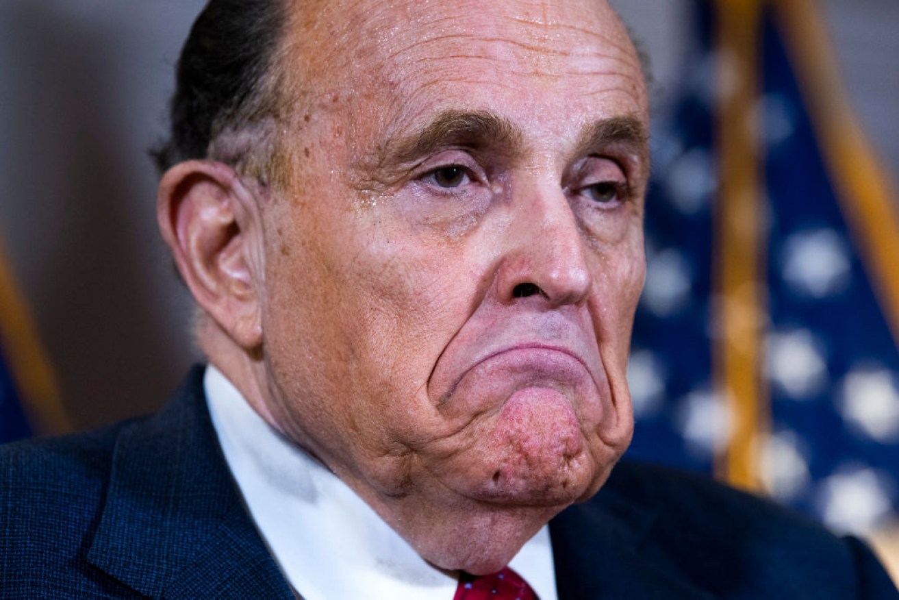 Trump attorney Rudy Giuliani is believed to be co-conspirator number 1. Photo: Getty