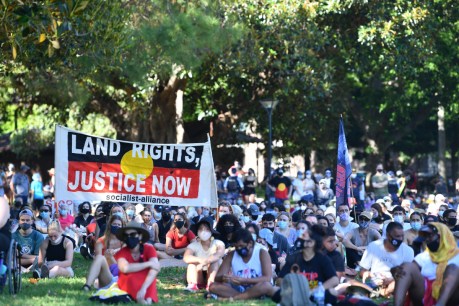 'Turn up': Invasion Day protests push on