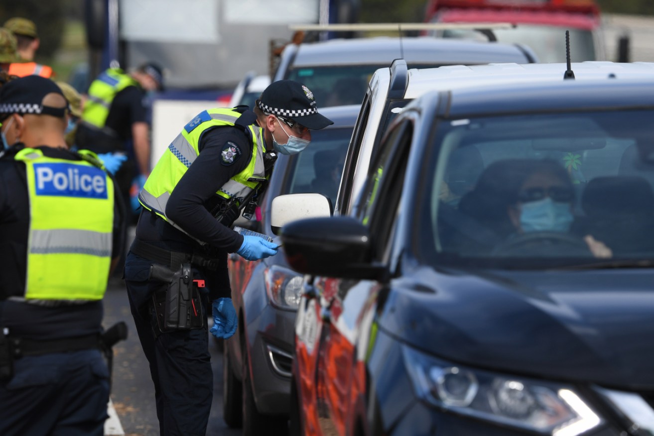 Victoria Police say most people who breach border rules do so in error.