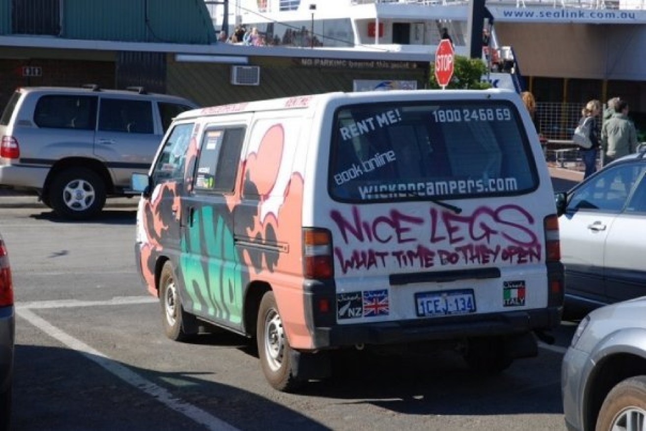 Offensive slogans, such as those featured on some Wicked campervans, are set to be banned.