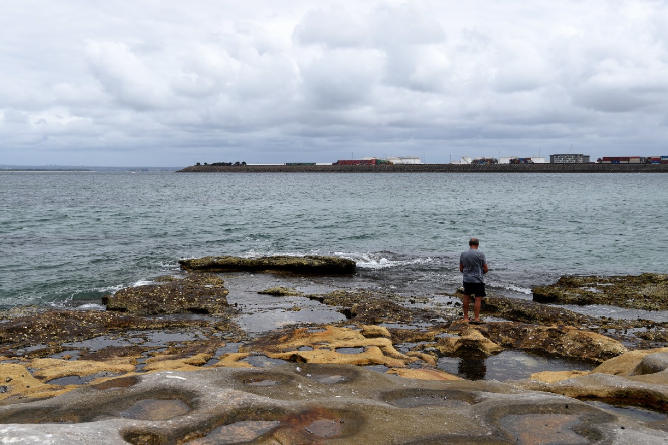 Police called off the search at Yarra Bay on Monday, after failing to find any trace of the baby.