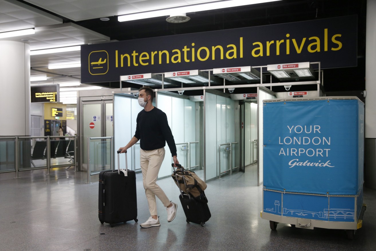 From Monday, travellers arriving in Britain from 33 'red list' countries will have to go into quarantine.