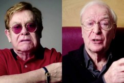 Elton John, Michael Caine urge Britons to get jabbed