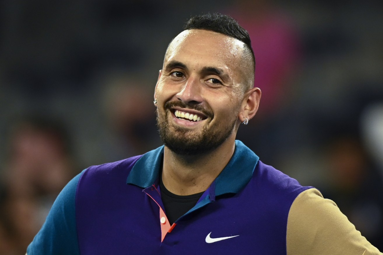 Nick Kyrgios is in form, but still has work to do. 