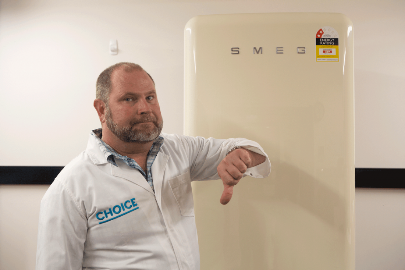 Choice was scathing in its review of the Smeg fridge