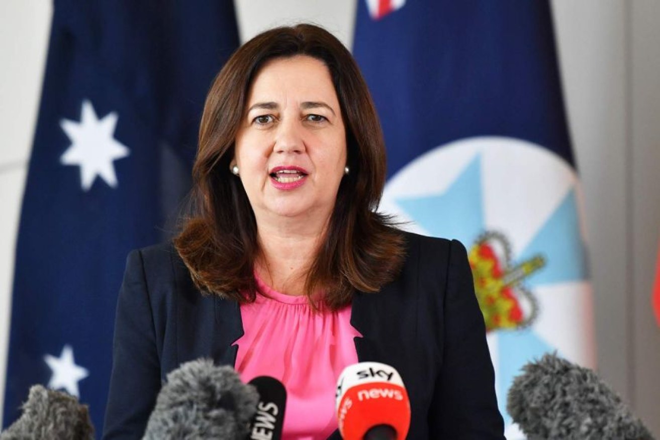 Premier Annastacia Palaszczuk is warning Queensland against travel to Sydney.