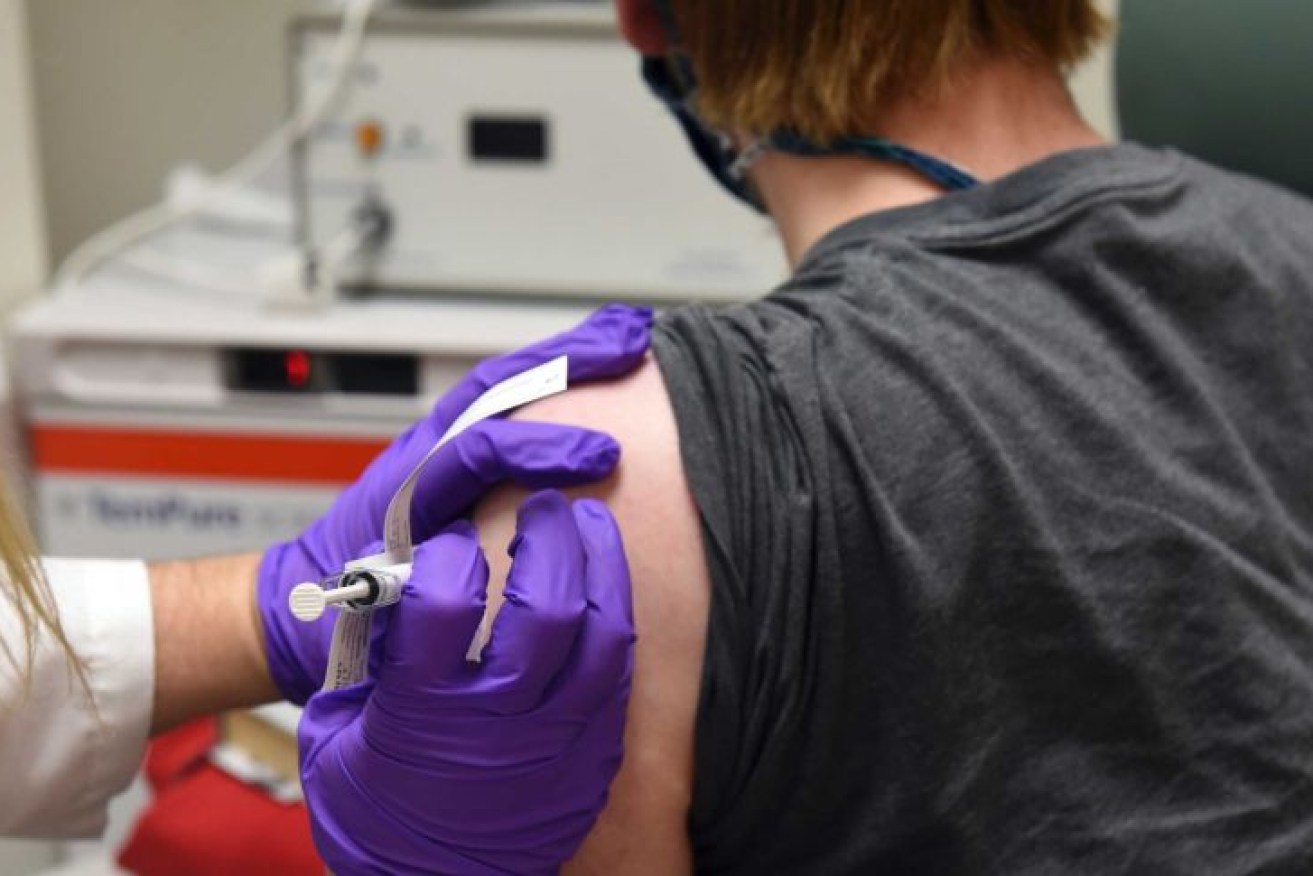 The first COVID-19 vaccinations in NSW and Queensland will take place on Monday.