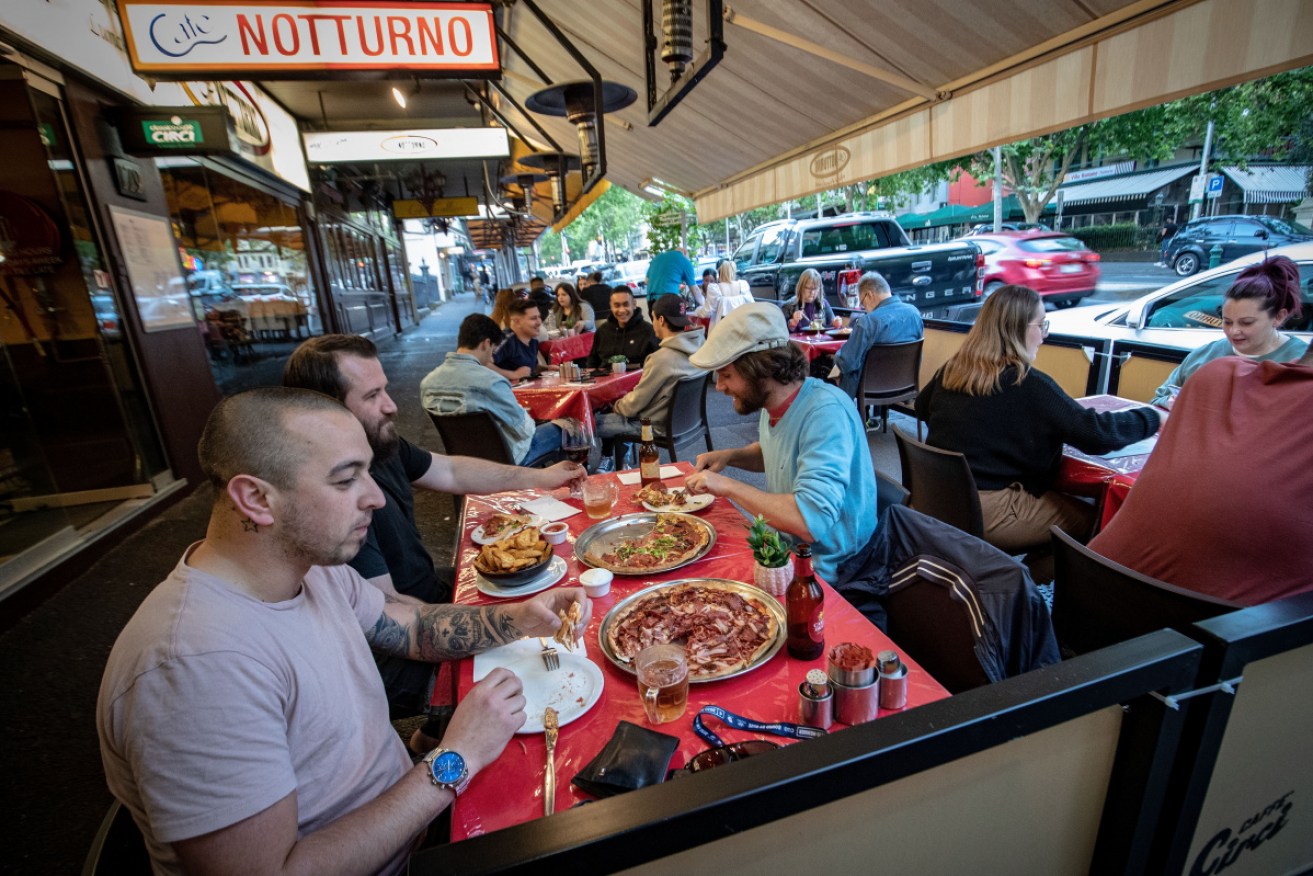 Victorians will be able to return to restaurants under eased lockdown rules.
