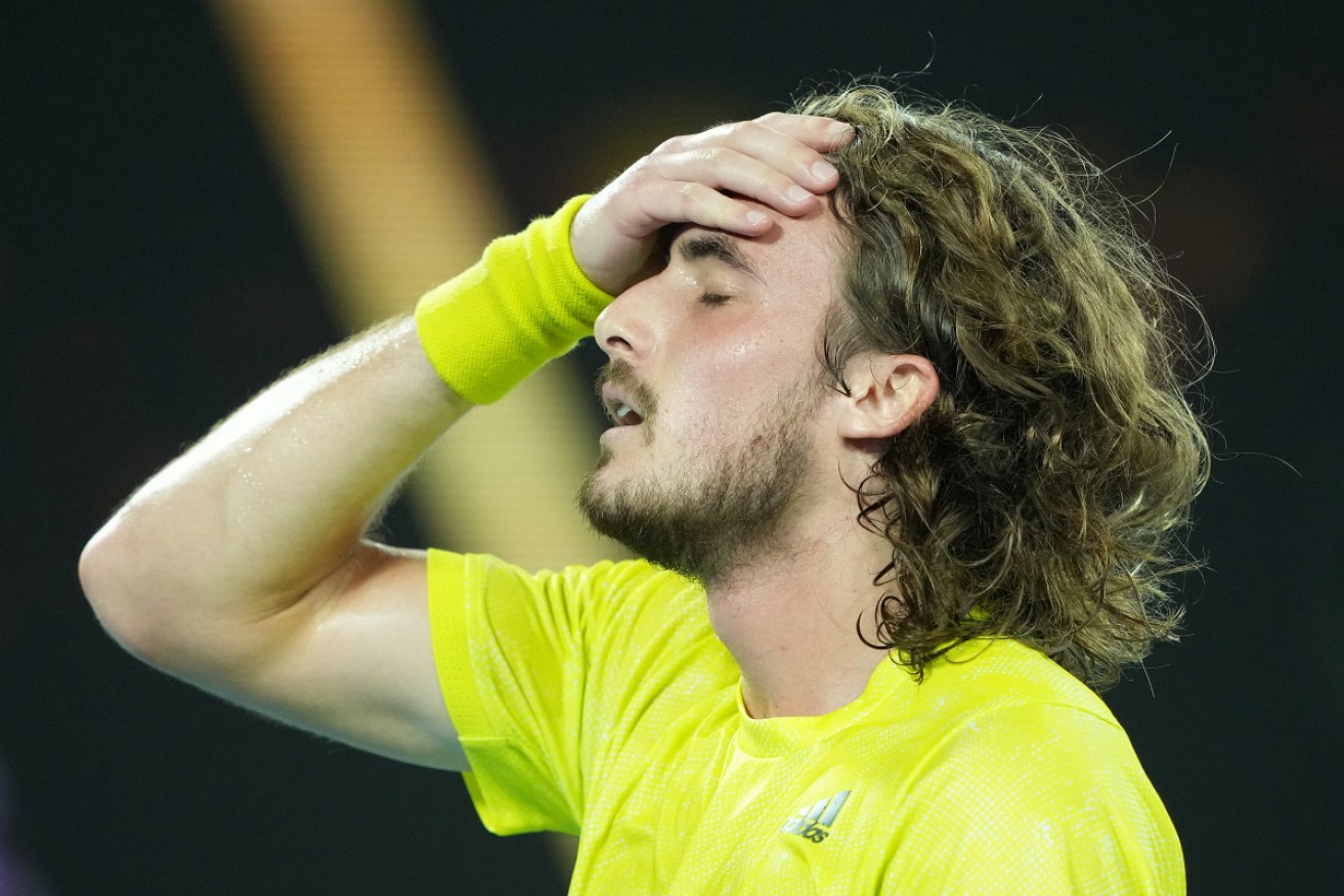 Stefanos Tsitsipas can hardly believe defeating Rafael Nadal in a five-set epic on Wednesday night.