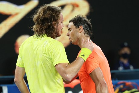 Tsitsipas beats Nadal in epic five-set comeback